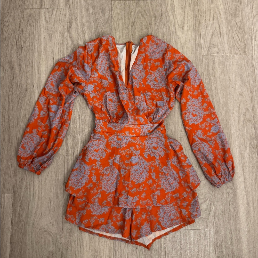 3/$15 Floral Long Sleeve Romper
